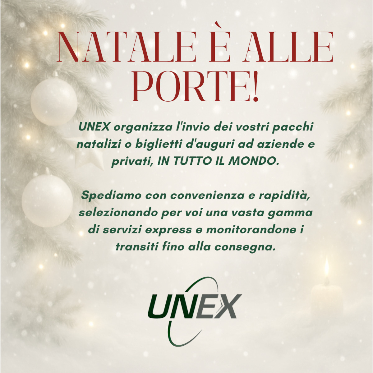 Natale alle porte - spedire omaggi natalizi